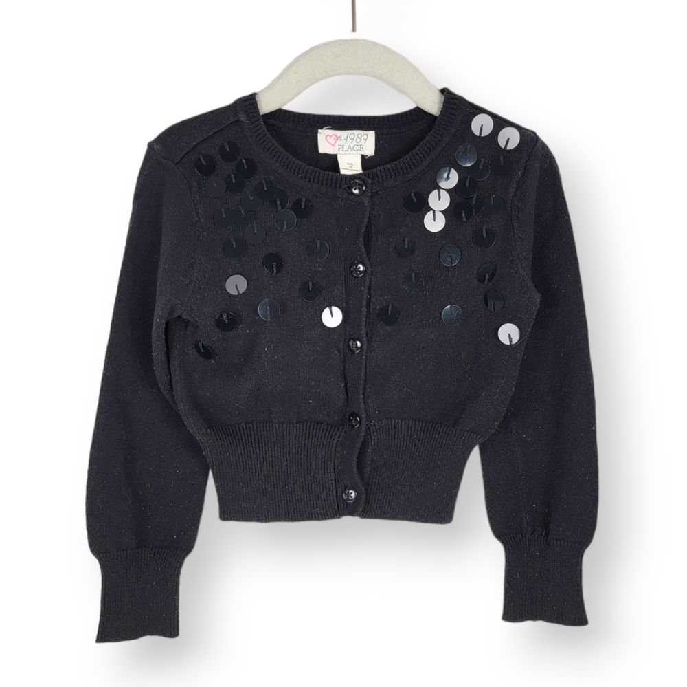 Children's Place Black Cardigan for Girls